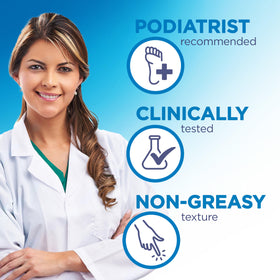 Flexitol Heel Balm with other foot care products