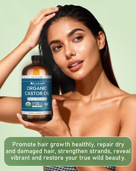 Florisan Organic Castor Oil used for skincare