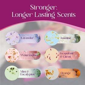 Flovista shower steamer tablet in Jasmine scent