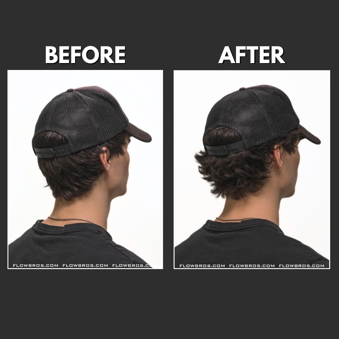 Flow Bros Men's Hair Clay 2oz side view highlighting texture