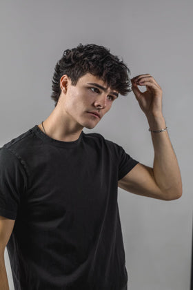 Flow Bros Men's Hair Clay with a comb and mirror