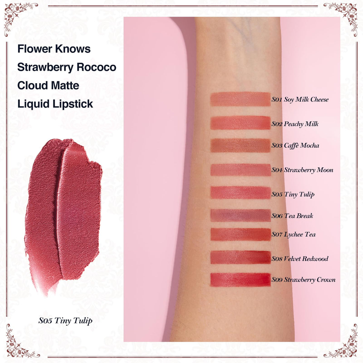 Flower Knows lip cream applicator close-up