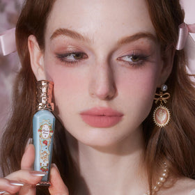 Flower Knows Strawberry Rococo Cloud Lip Cream in Rococo-inspired case