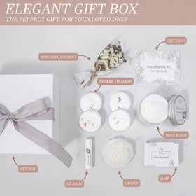 Flower Shaped Candle included in EXTALOW Spa Gift Set