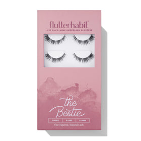 FlutterHabit The Bestie Classic Underlash Extensions 6-14mm front view
