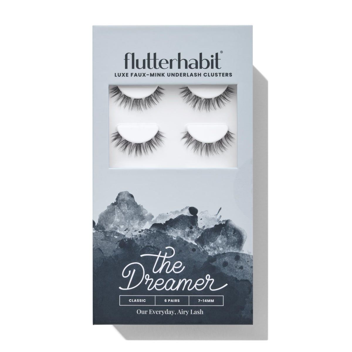 FlutterHabit The Dreamer Classic Underlash Extensions front view