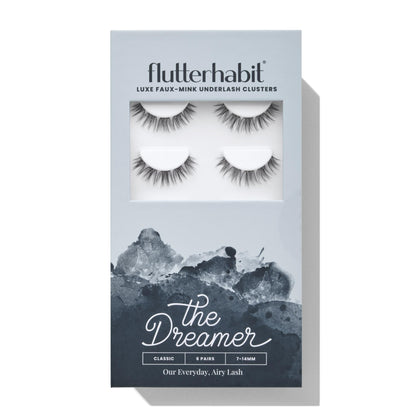FlutterHabit The Dreamer Classic Underlash Extensions front view