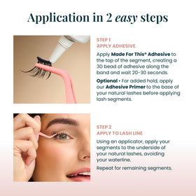 FlutterHabit The Flirt Natural Lashes in lifestyle setting