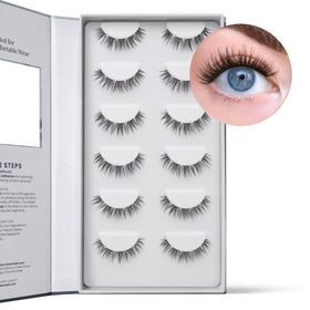 FlutterHabit Water Lily Lash Clusters close-up of lashes