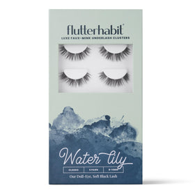 FlutterHabit Water Lily Lash Clusters pack front view