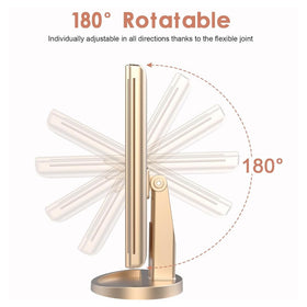 Flymiro Tri-fold mirror side view demonstrating 180-degree rotation