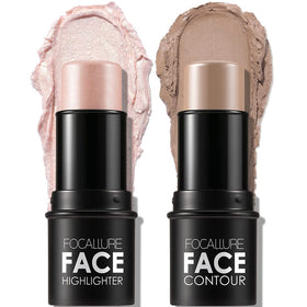 FOCALLURE 3 Pcs Cream Contour Sticks Kit front view with shades