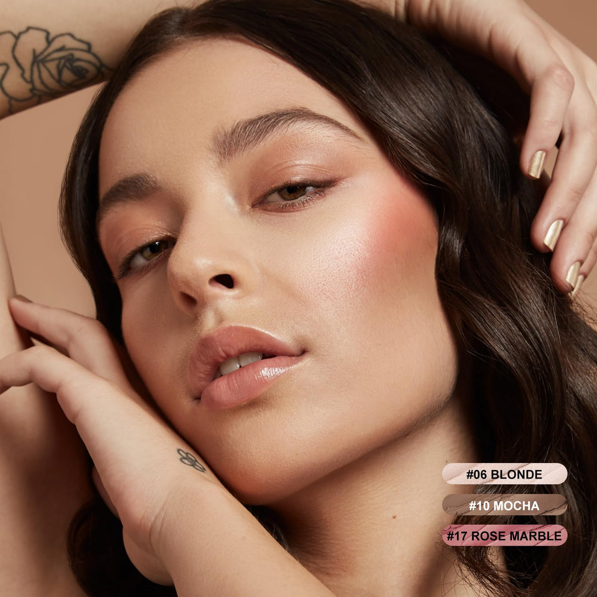 FOCALLURE contour stick shades including highlighter, bronzer, and blush