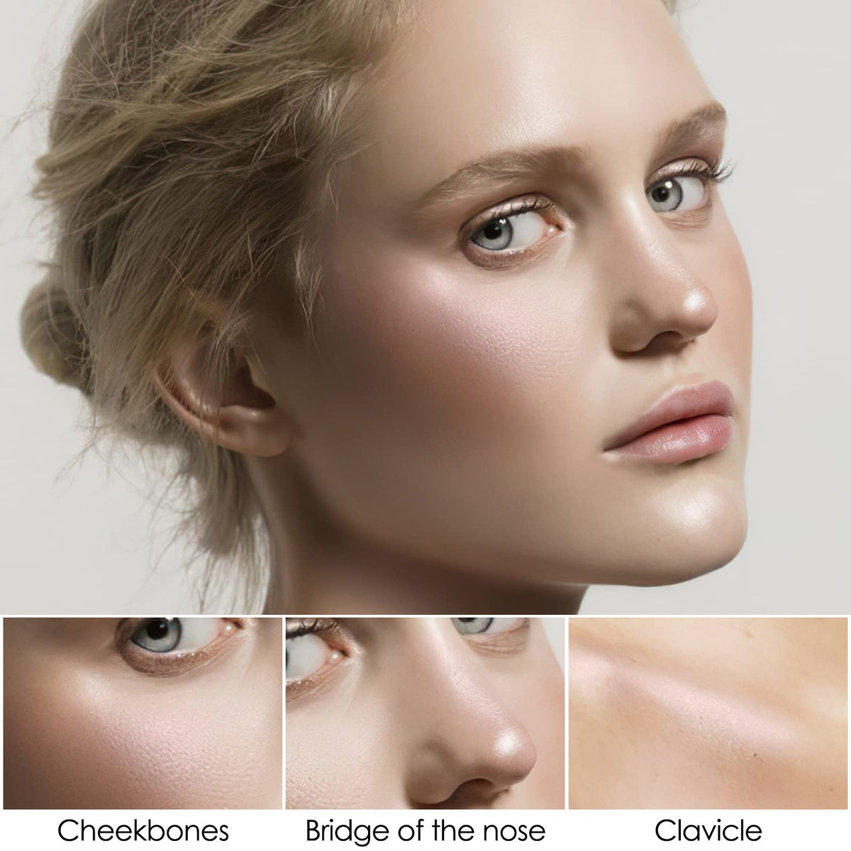 FOCALLURE highlighter stick demonstrating easy application