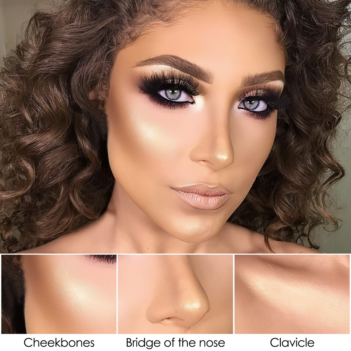 FOCALLURE Mineral Cream Contour Stick application on skin