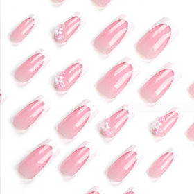 Foccna Press On Nails package contents including nail file