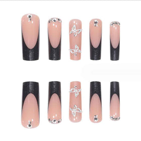 Foccna Press on Nails package including nail file and jelly