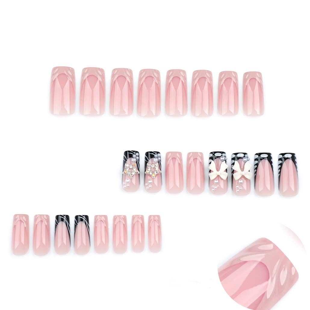 Foccna Press On Nails package with jelly and file