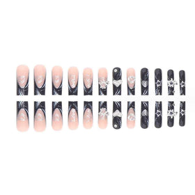Foccna Press on Nails package with nail file and adhesive