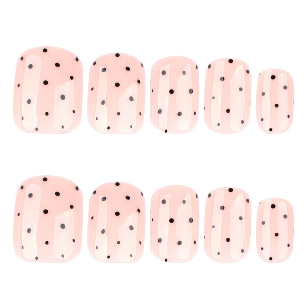 Foccna press on nails with jelly gum packaging