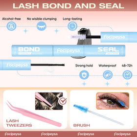 Focipeysa curved tweezers for lash application