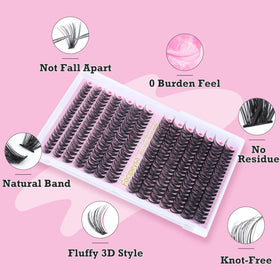 Focipeysa Eyelash Extension Kit packaging
