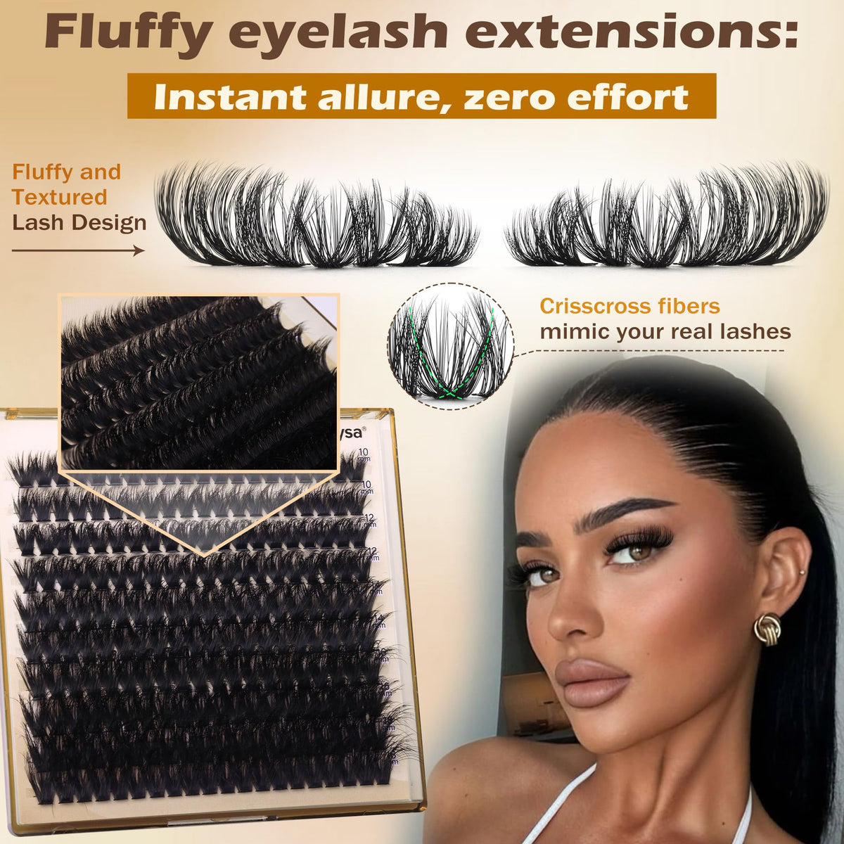Focipeysa lash applicator tweezers for easy application