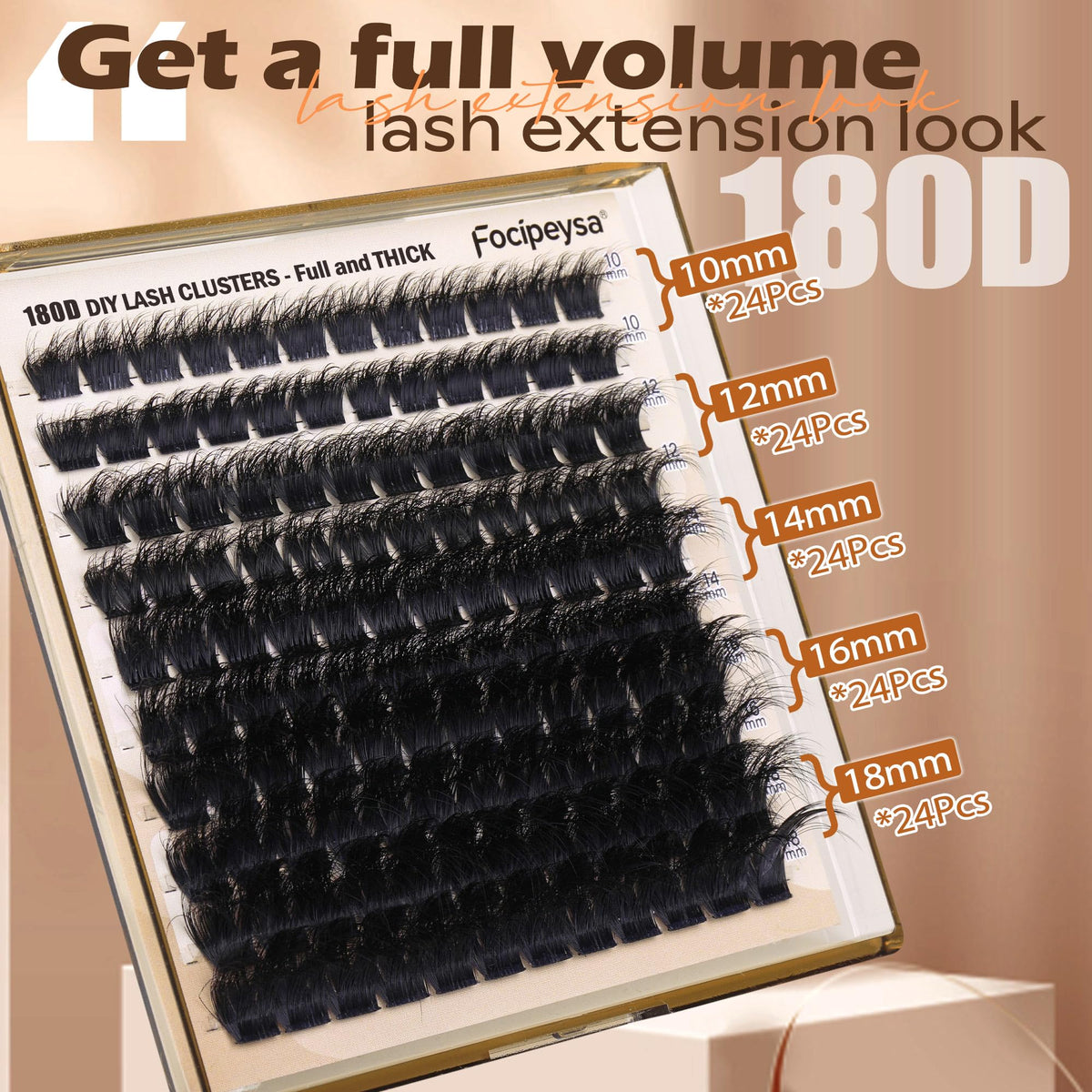 Focipeysa lash applicator tweezers for easy application