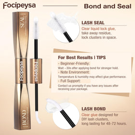 Focipeysa lash clusters in various styles and lengths