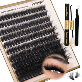 Focipeysa Lash Extension Kit including 200D individual lashes and accessories