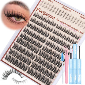 Focipeysa Wispy Lash Clusters Kit packaging front view