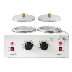 folconroad Portable Wax Warmer front view with dual pots