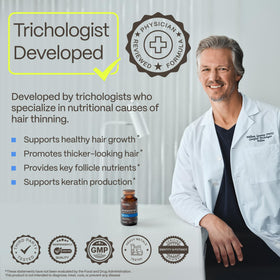 FoliGROWTH Hair Growth Supplement showing ingredients list