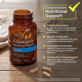 FoliGROWTH Hair Growth Supplement top view