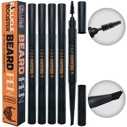 FOLLICLE support Beard Pen Filler dark brown front view