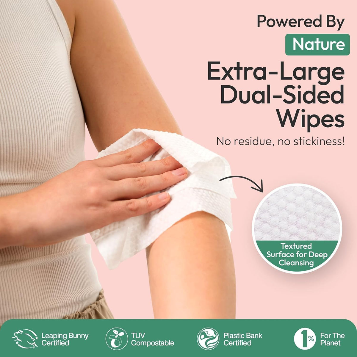 FOMIN Travel Deodorant Wipes assortment of wipes