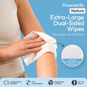 FOMIN Travel Deodorant Wipes in a gym bag