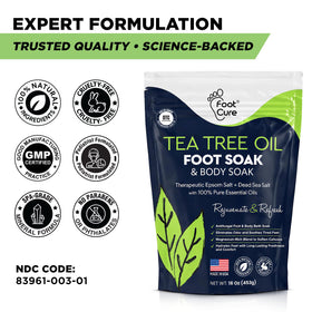 FOOT foot soak duo in a relaxing spa setting