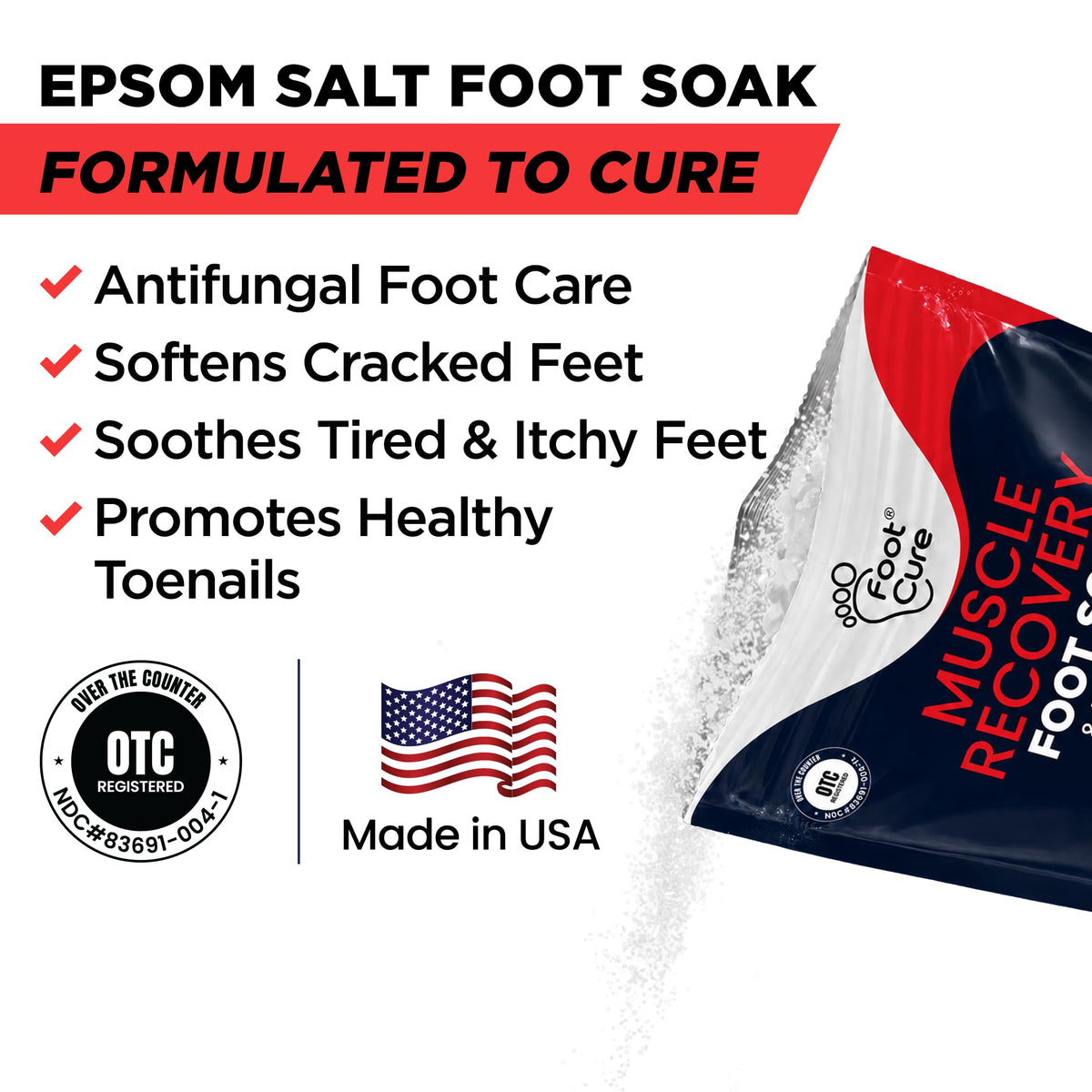 FOOT Muscle Recovery Foot Soak packaging