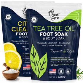 FOOT Tea Tree Epsom Salt Foot Soak front view