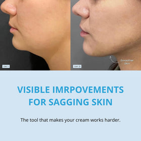 Forchics LED Wand in use on neck