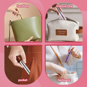 forebile refillable perfume atomizer bottle with leak-proof design