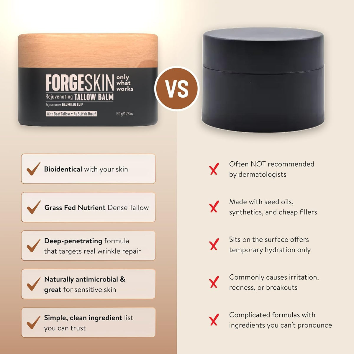 Forge Skin Beef Tallow Balm lifestyle scene