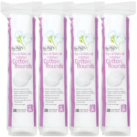 ForPro Cotton Rounds 400-Count packaging front view