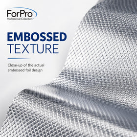 ForPro hair foil sheets demonstrating versatility in hair techniques