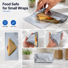 ForPro hair foil sheets stacked in dispenser for easy access