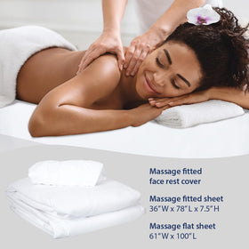 ForPro Microfiber Massage Sheet Set packaging