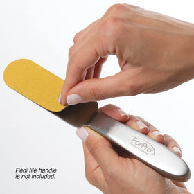 ForPro Pedi File Refill pads stacked for display