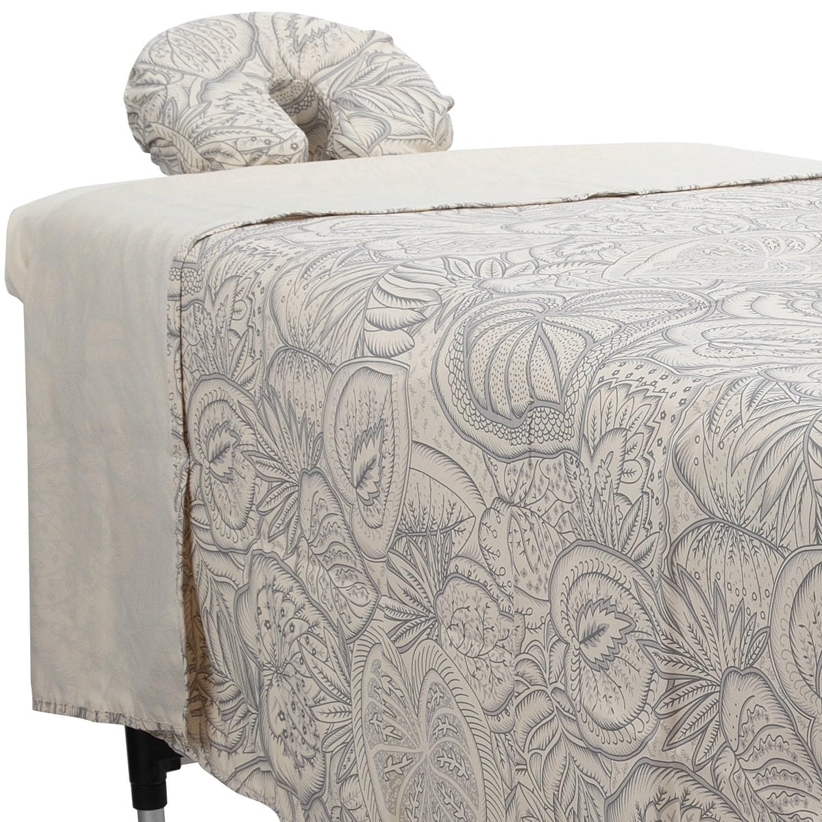 ForPro Premium Designer Microfiber Massage Sheet Set front view