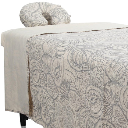 ForPro Premium Designer Microfiber Massage Sheet Set front view
